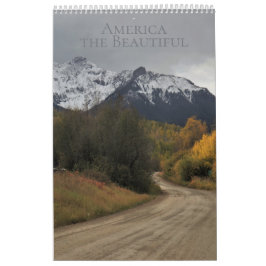 Amerika, vackra kalender