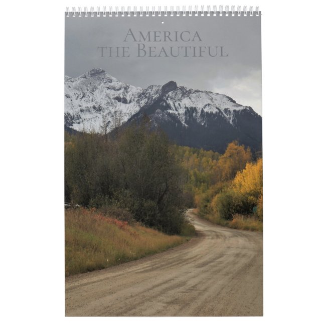 Amerika, vackra kalender (Omslag)