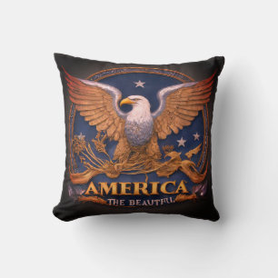 Amerika, vackra kudde