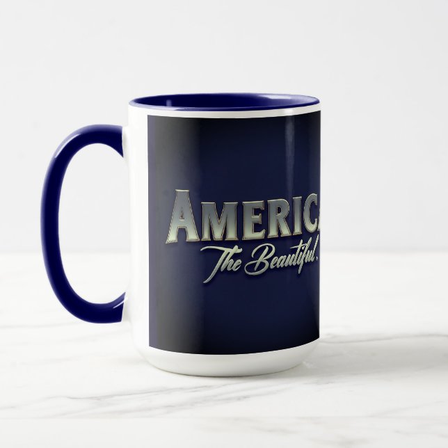 Amerika, vackra mugg (Vänster)