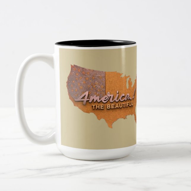Amerika, vackra Mugg (Vänster)