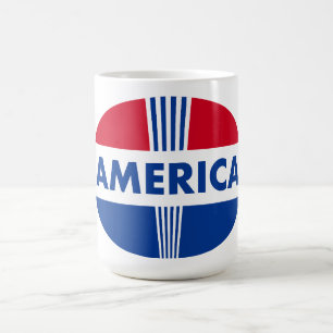 Amerika, vackra Mugg