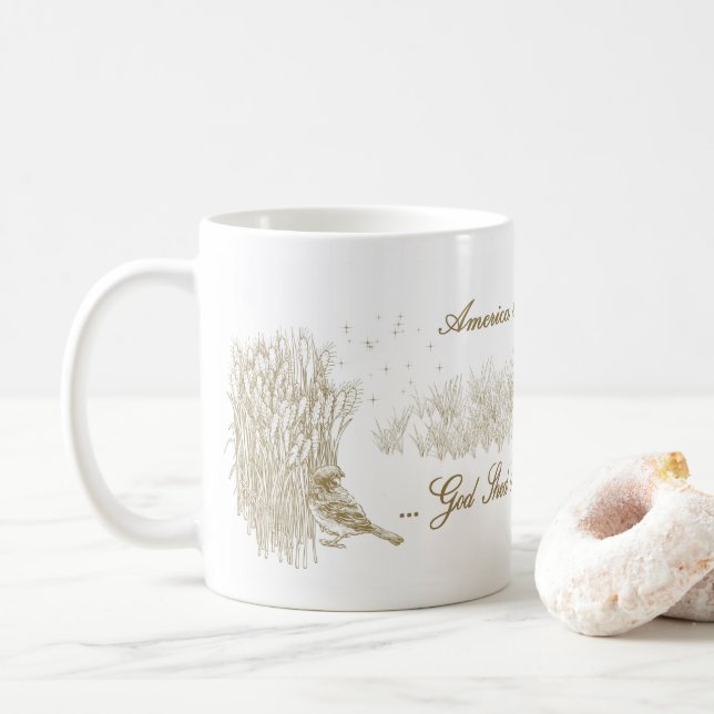 Amerika, vackra mugg (Med munk)