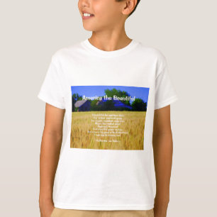 Amerika, vackra Shirts Tee Shirt