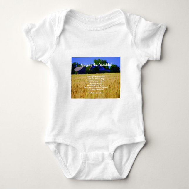Amerika, vackra Shirts Tröja (Framsida)