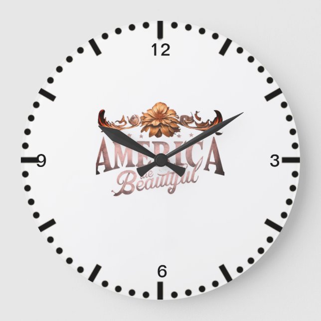 Amerika, vackra stor klocka (Framsida)