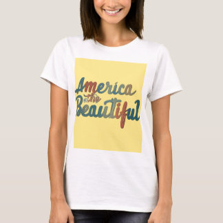 Amerika, vackra t shirt