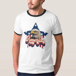 Amerika, vackra t shirt
