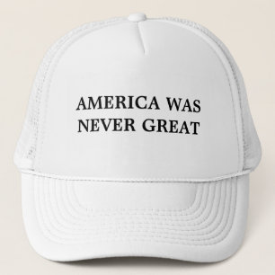 Amerika var aldrig den underbara hatten keps