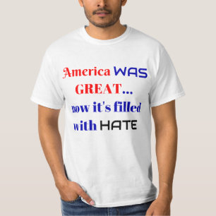 Amerika VAR Stort…Nu Är Det Fullt Med HAT T Shirt