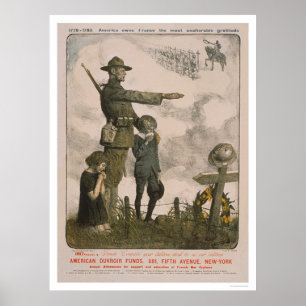 Amerika varar skyldig frankriken den mest poster