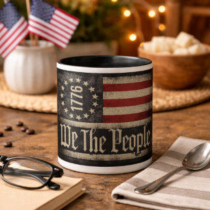 Amerika Vi Folket 1776 Mugg