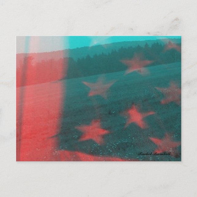 Amerika Vykort (Framsida)