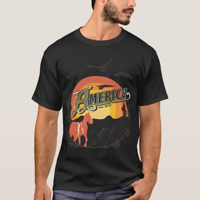 Amerikaband T Shirt (Framsida)