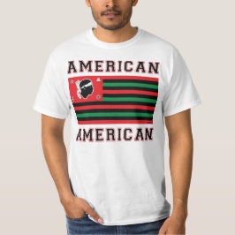 Amerikan-Amerikan (ljusa utslagsplatser) T-shirt