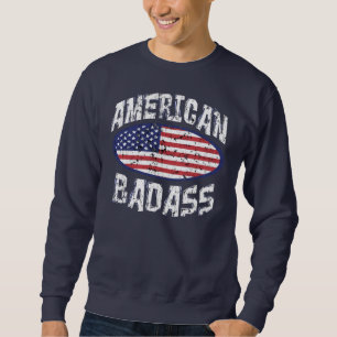 Amerikan Badass Långärmad Tröja