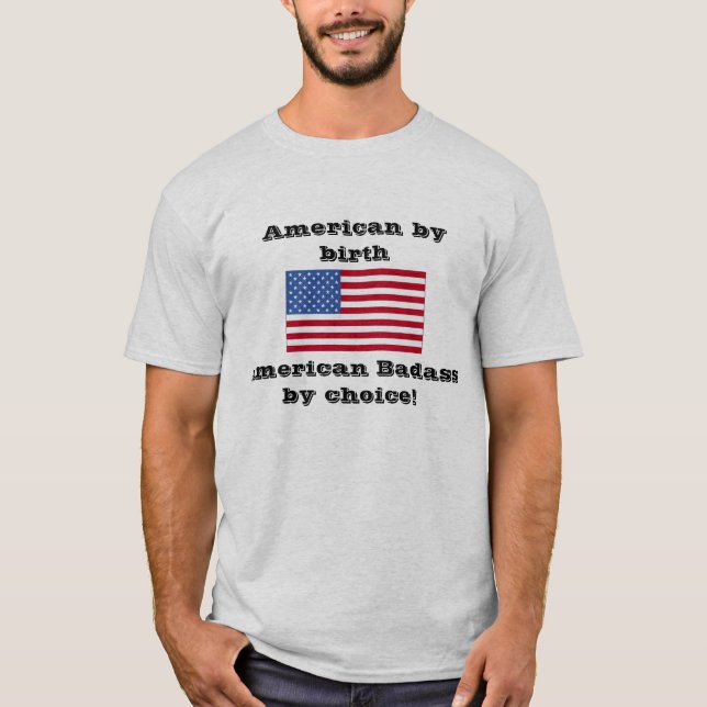 Amerikan Badass T Shirt (Framsida)