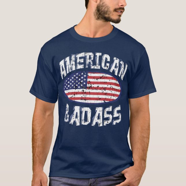Amerikan Badass Tee (Framsida)