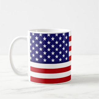 amerikan flagga kaffemugg