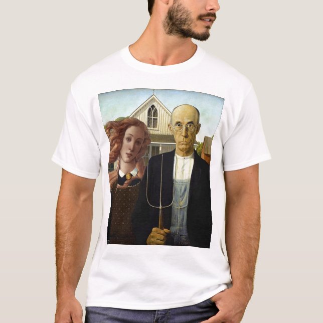 Amerikan gotiska Venus Tee Shirt (Framsida)