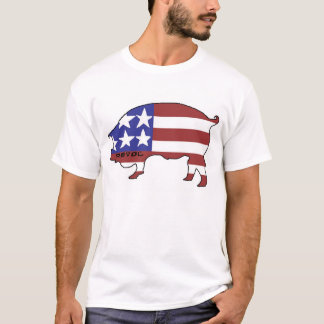 Amerikan gris t-shirt