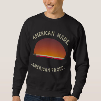 Amerikan har gjort Amerikan stolt Lång Ärmad Tröja