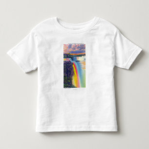 Amerikan- och hästskonedgångar på skymningen tee shirt