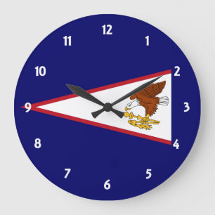 amerikan samoa stor klocka