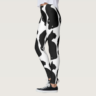 amerikan shorthair silhouette leggings