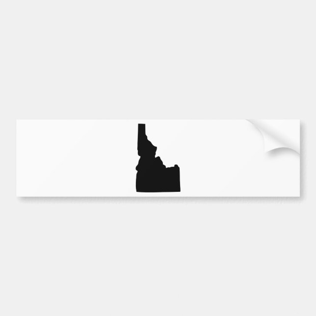 Amerikan som är statlig av Idaho Bildekal (Framsidan)