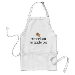 Amerikan som den Apple pajen Förkläde