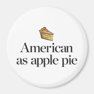Amerikan som den Apple pajen Magnet
