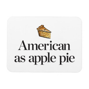 Amerikan som den Apple pajen Magnet