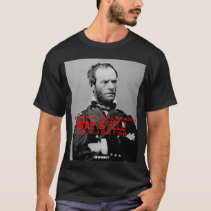 Amerikan Turnera T-tröja för General Shermans Tee Shirt
