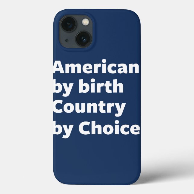 Amerikan vid födelse, land vid primat (Baksida)
