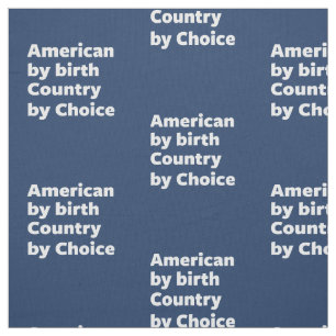 Amerikan vid födelse, land vid primat tyg