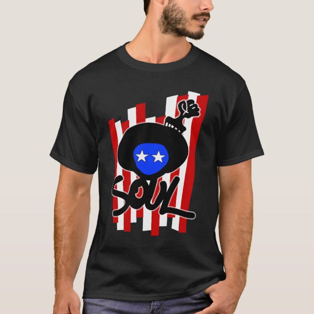 AmerikanAllstar Soul Tee (Framsida)