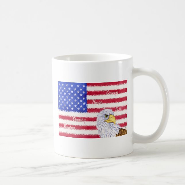 Amerikanande Kaffemugg (Höger)