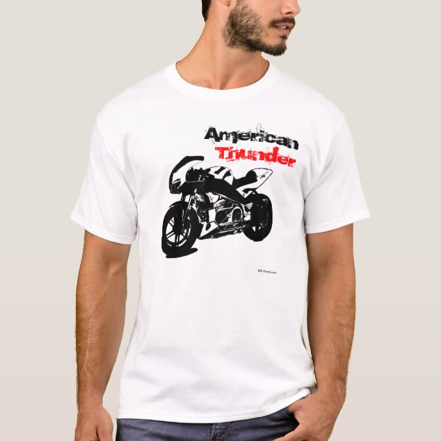 Amerikanåska (tända), tee shirt (Framsida)