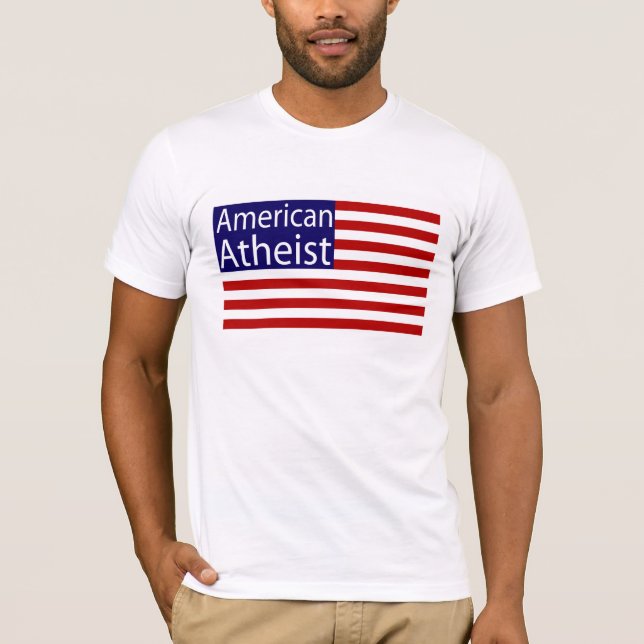 AmerikanateistT-tröja Tee Shirt (Framsida)