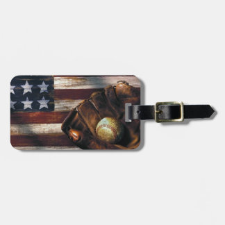 Amerikanbaseball Bagagebricka