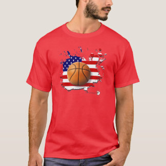 Amerikanbasket T Shirt