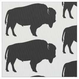 AmerikanBison i Silhouette! Tyg