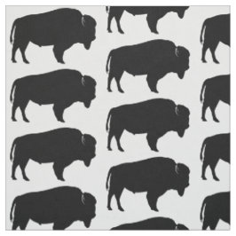 AmerikanBison i Silhouette! Tyg