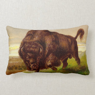 AmerikanBison Lumbarkudde