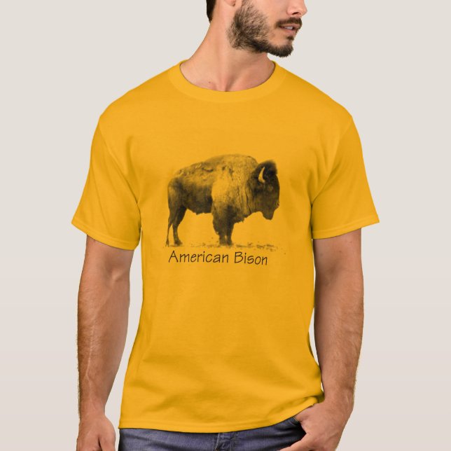 AmerikanBison Tee Shirt (Framsida)