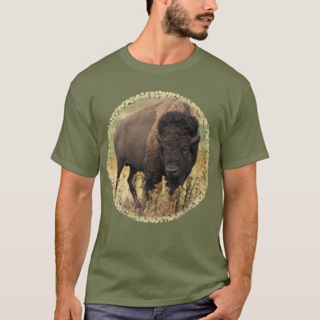AmerikanBisonTshirt T-shirt (Framsida)