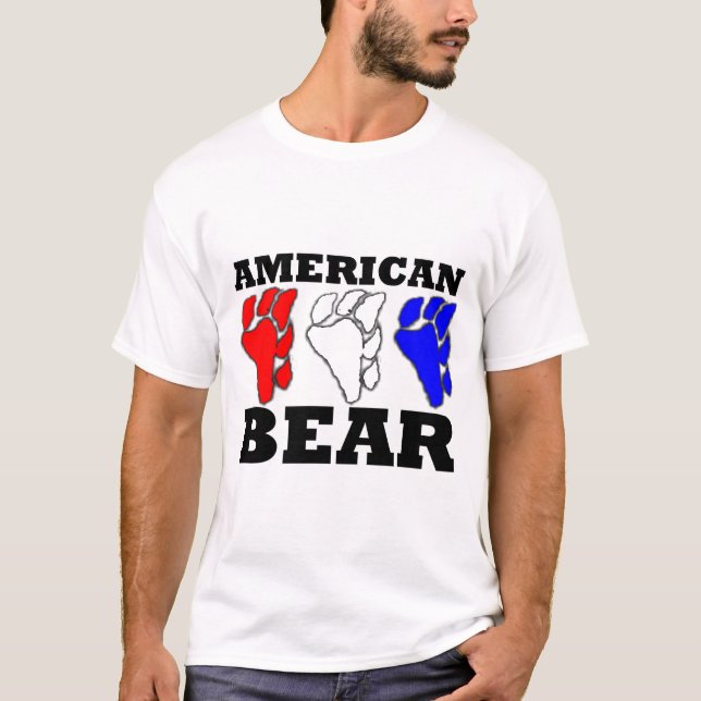 Amerikanbjörn T-shirt (Framsida)