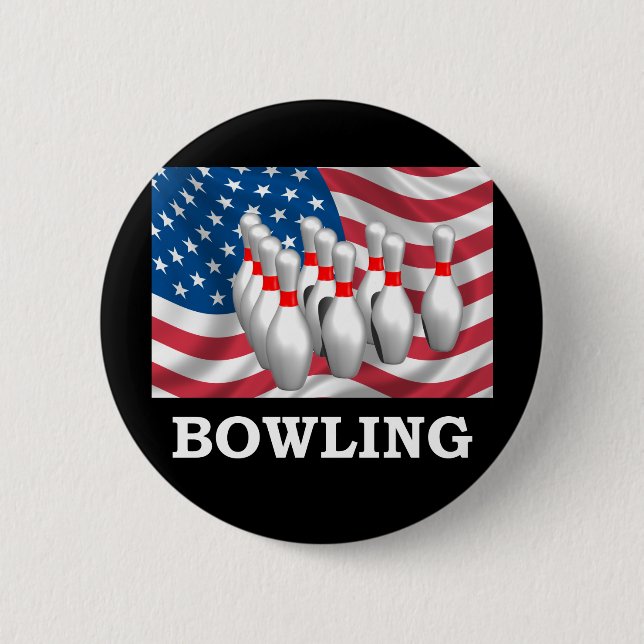 Amerikanbowling Knapp (Framsida)
