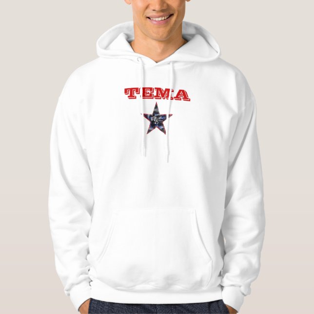 Amerikanbrodermanar Hoodie (Framsida)